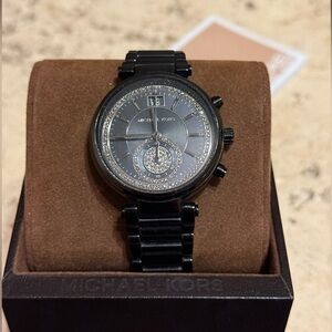 Michael Kors MK-6297 Special Addition Glamorous Black Watch